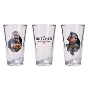 The Witcher 3 Geralt and Ciri Pint Glass Set