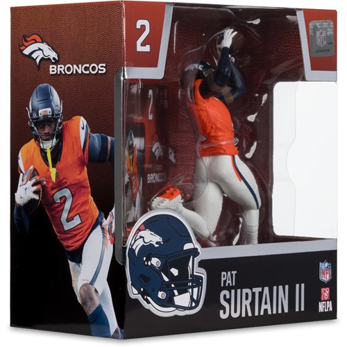 NFL SportsPicks Denver Broncos Patrick Surtain II 7-Inch Posed Figure