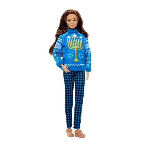 Barbie Ugly Sweater Doll with Blue Sweater