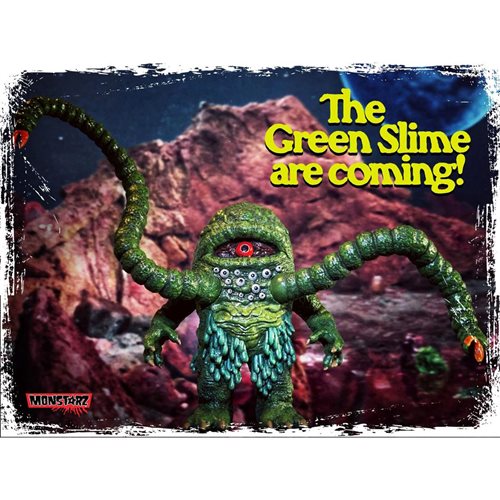Creepshow Monstarz Green Slime Retro 3 3/4-Inch Action Figure