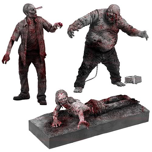 The Walking Dead LURKER ZOMBIE B&W BLOODY mcfarlane toys action