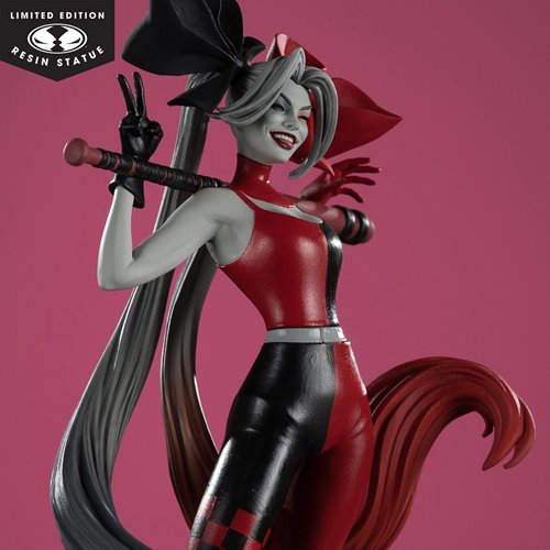 DC Direct Harley Quinn by Alex Garner Harley Quinn: Red, White and Black 1:10 Scale Resin Statue