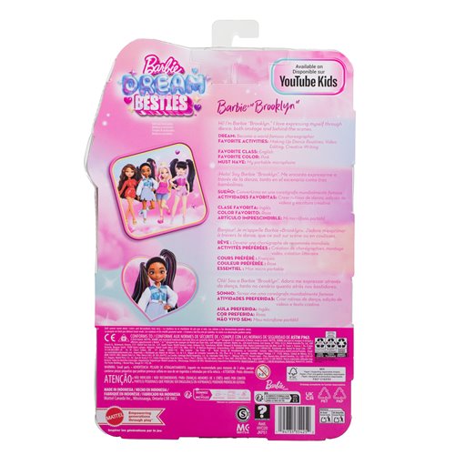 Barbie Dream Besties Barbie Brooklyn Accessories and Doll