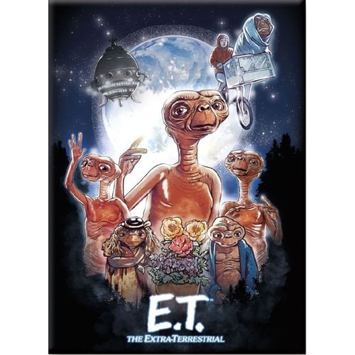 E.T. the Extra Terrestrial Flat Magnet