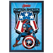 Captain America Avengers Framed Art Print