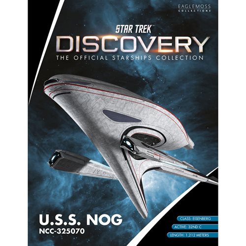 Star Trek: Discovery U.S.S. Nog NCC-325070 Vehicle with Collector Magazine