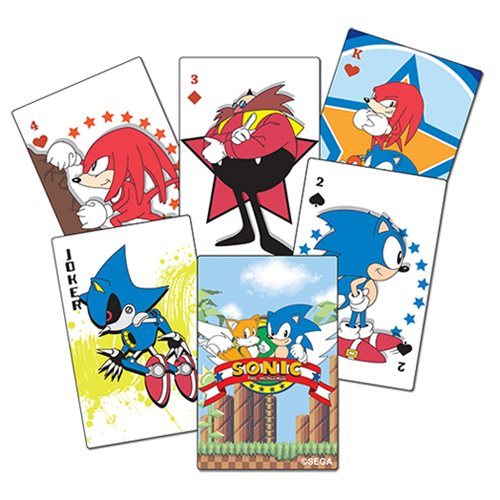 Sonic the Hedgehog Playing Cards