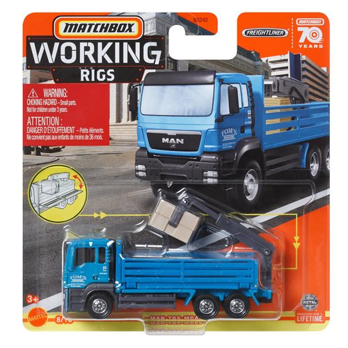 Matchbox Real Working Rigs 2023 Wave 2 Case of 8