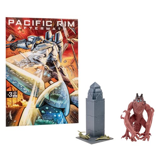 Pacific Rim Kaiju Wave 1 Otachi 4-Inch Scale Action Figure with Comic Book