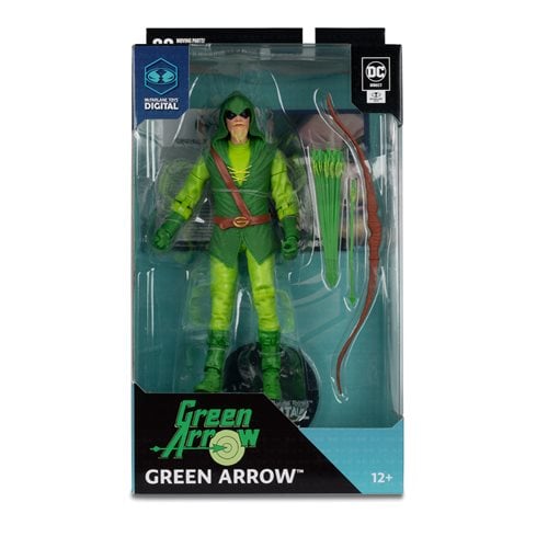 DC Direct Green Arrow Longbow Hunter 7-Inch Scale Wave 2 Action Figure with McFarlane Toys Digital C