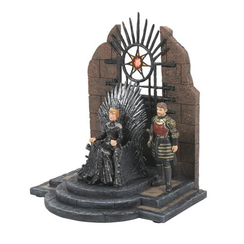 Game of Thrones Village Cersei and Jaime Lannister Statue