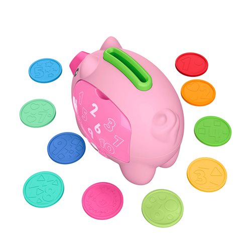 Fisher-Price Laugh & Learn Count and Rumble Piggy Bank