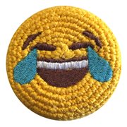 Emoji Tears of Joy Crocheted Footbag