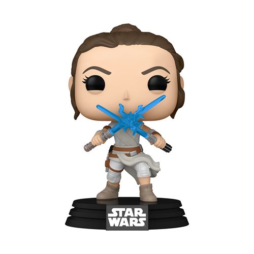 Star Wars: The Rise of Skywalker Rey with 2 Light Sabers Pop! Vinyl Figure