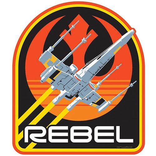 Star Wars X-Wing Rebel Insignia Window Decal