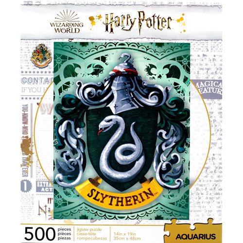 Harry Potter Slytherin Logo 500-Piece Puzzle