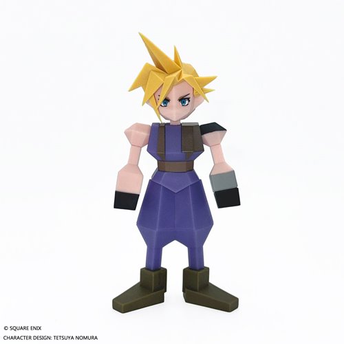 Final Fantasy VII Cloud Strife Polygon Soft Vinyl Figure