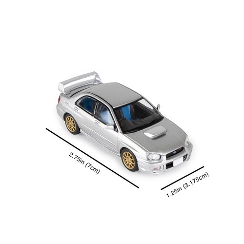 Tomica Limited Vintage Neo Subaru Impreza WRX STi 2003 Silver 1:64 Scale Die-Cast Metal Vehicle