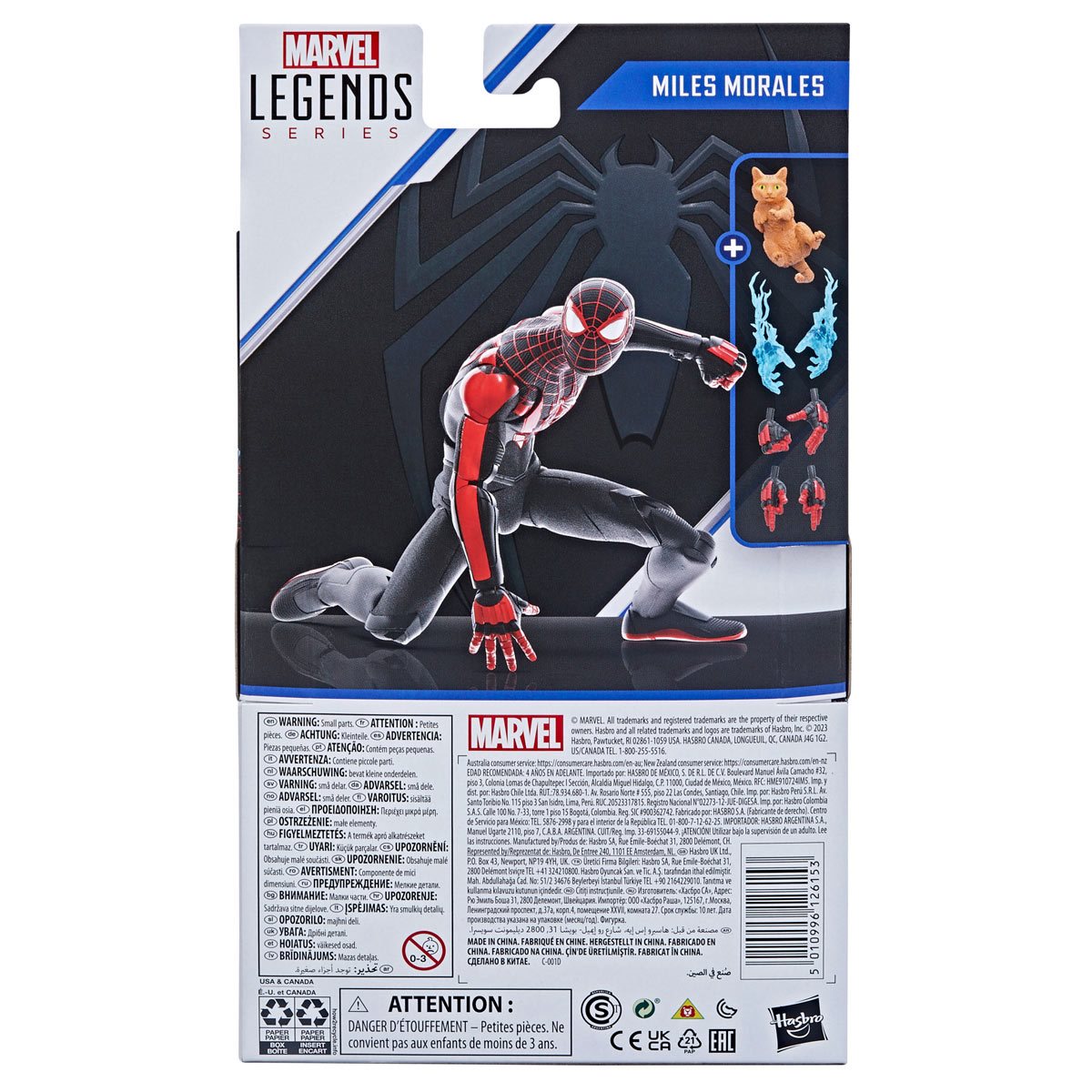 Action Figures & Collectibles  Marvel Kids Legends Series Gamerverse Miles  Morales 6-Inch Collectible Action Figure Toy And 1 Build-A-Figure Part(S) -  La toque noire