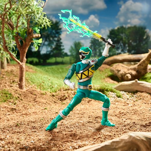 Power Rangers Lightning Collection Dino Charge Green Ranger 6-Inch Action Figure