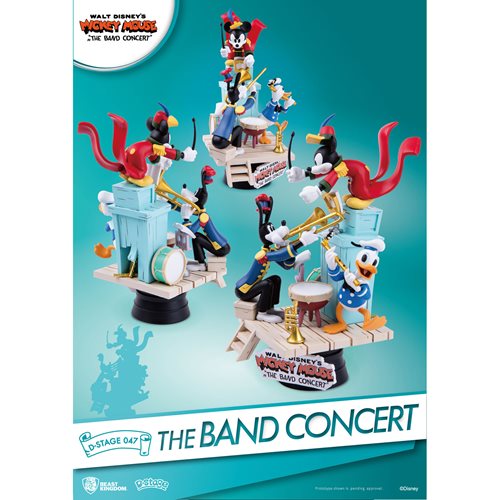 Disney The Band Concert D-Stage 6-Inch Statue - Previews Exclusive