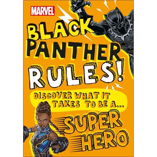Marvel Black Panther Rules! Discover What It Takes To Be A Super Hero Paperback Book