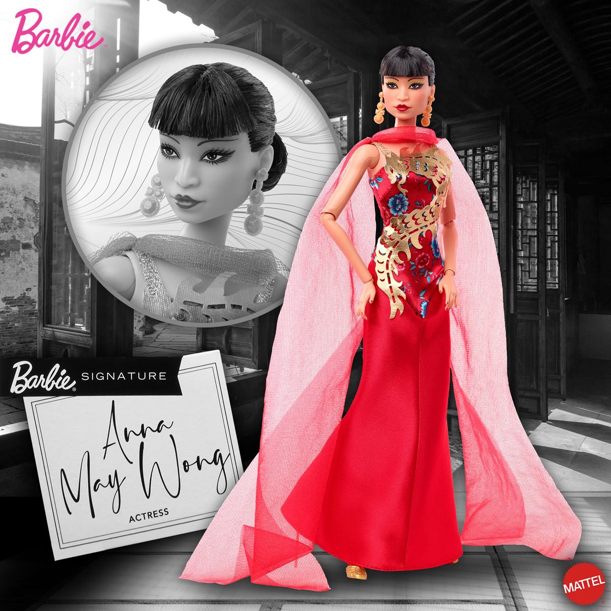 Vechter Overweldigen verraad Barbie Inspiring Women Anna May Wong Doll