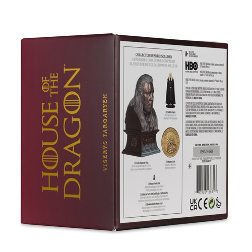 House of the Dragon Game of Thrones Viserys Targaryen Collector Box