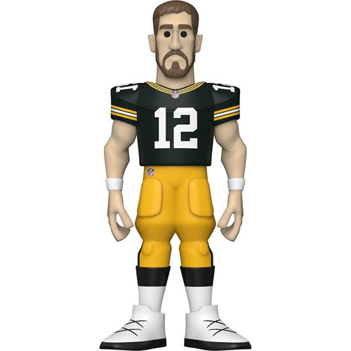 NFL Packers Aaron Rodgers (Home Uniform) 5-Inch Vinyl Gold Figure