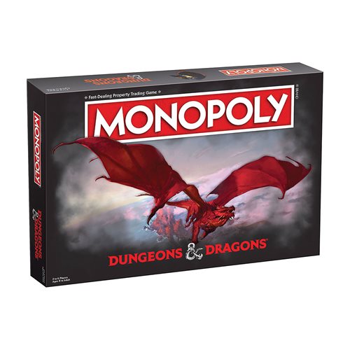 Dungeons & Dragons Monopoly Game