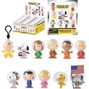 Peanuts Space Theme Series 5 3D Foam Bag Clip Display Case of 24