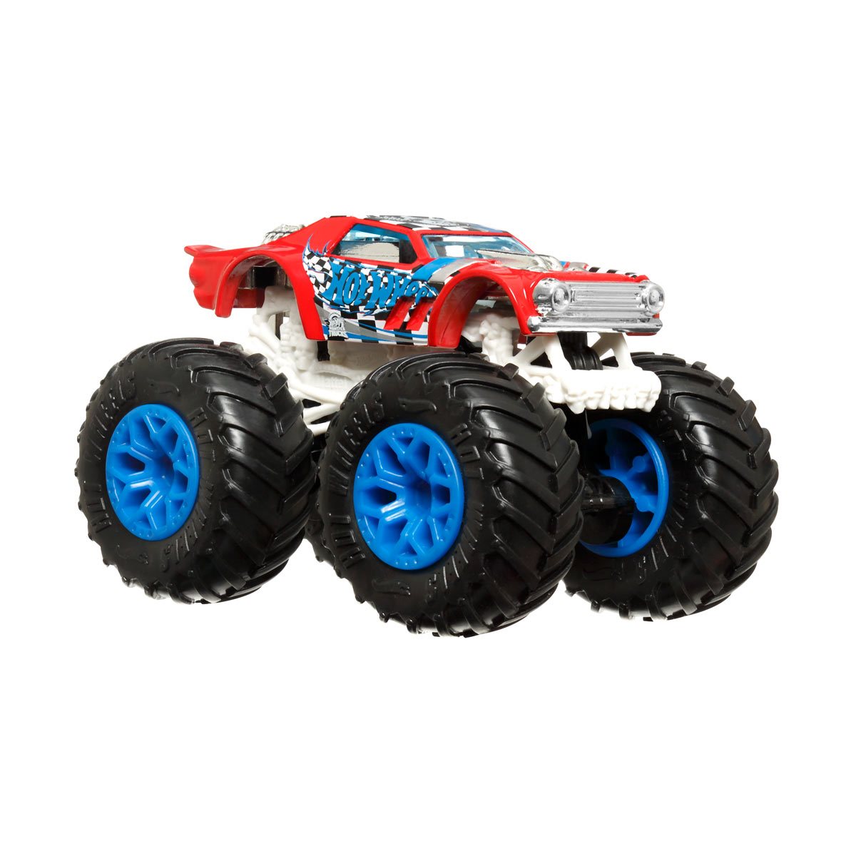 Hot Wheels Monster Trucks 1:64 Scale Mix 7 (G) Case of 8 Vehicles