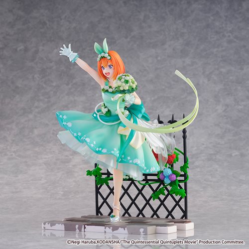 The Quintessential Quintuplets Yotsuba Nakano Floral Dress Version 1:7 Scale Statue