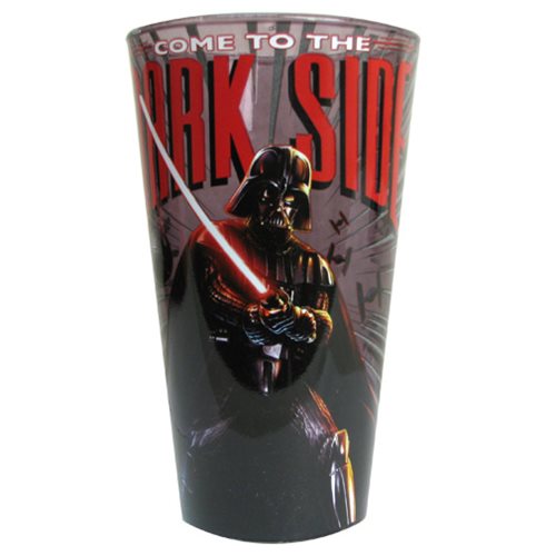 Star Wars Dark Side 16 oz. Pint Glass - Entertainment Earth