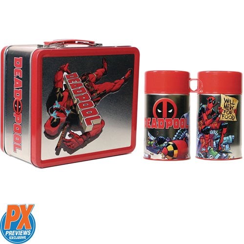 Sailor Moon Tin Titans Scout Lineup Lunch Box and Thermos PX