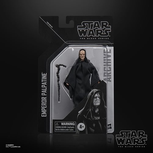 Star Wars The Black Series Archive Emperor Palpatine 6-Inch Action Figure