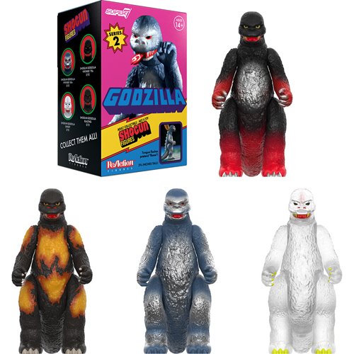 Godzilla Blind Box Wave 4 3 3/4-Inch ReAction Figures - Case of 12