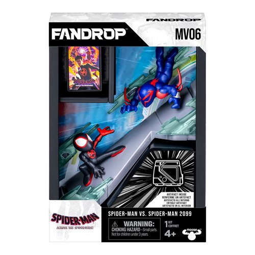 Marvel Spider-Man Vs Spider-Man 2099 Fandrop Figure Diorama
