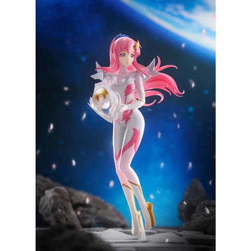Mobile Suit Gundam SEED Freedom Lacus Clyne Pilot Suit Version Glitter & Glamours Statue