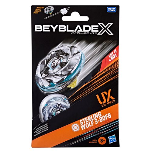 Beyblade X Sterling Wolf 3-80FB UX Starter Pack Set