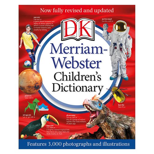 Merriam-Webster Children's Dictionary Features 3,000 Photographs and Illustrations Hardcover Book