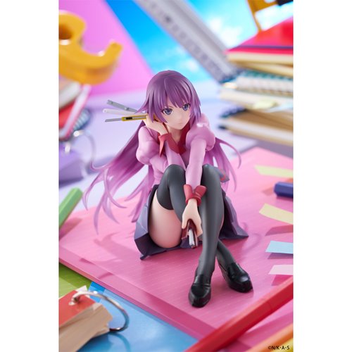 Monogatari Hitagi Senjougahara Desktop Cute Statue