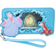 Cinderella Princess Lenticular Series Zip-Around Wallet