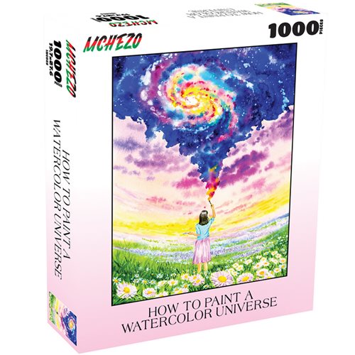 How to Paint a Watercolor Universe 1,000-Piece Puzzle