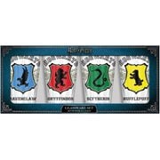 Harry Potter Hogwarts Crests 16 oz. Pint Glass Set of 4