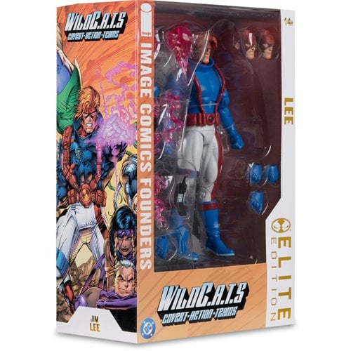 DC Multiverse Spartan Wild C.A.T.S Image Comic Founders Series McFarlane Elite Edition 7-Inch Deluxe