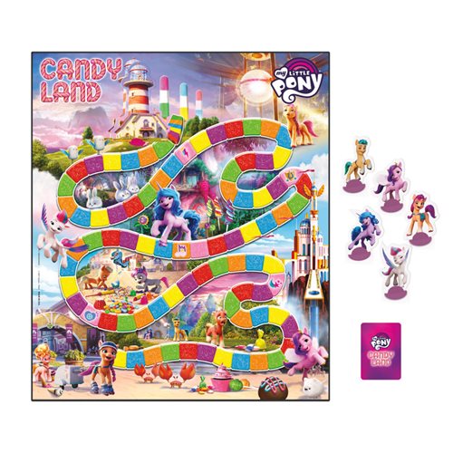 My Little Pony Edition Candy Land Board Game