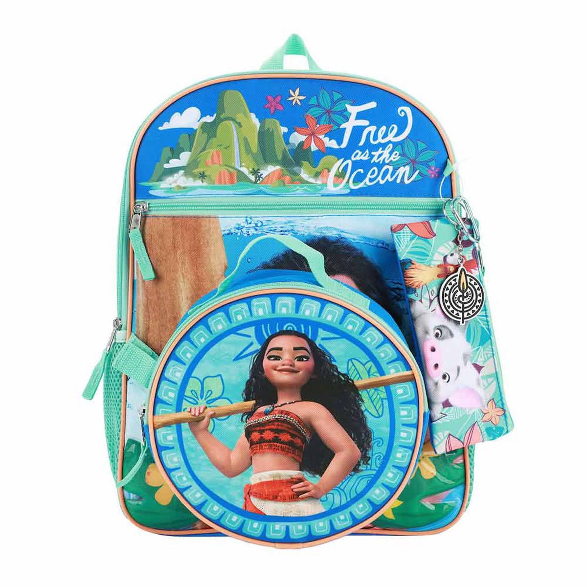Disney Moana Free the Ocean Backpack 5-Piece Set display picture 2