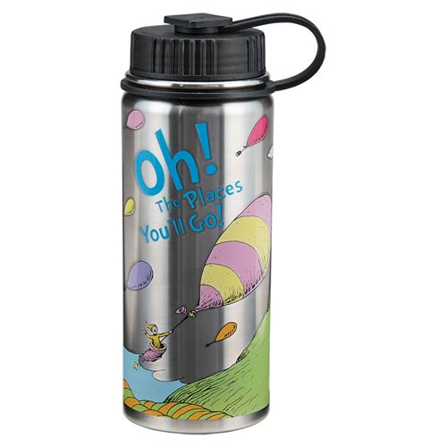Bioworld Merchandising. Dr. Seuss The Grinch 24 oz. Single-Wall Water Bottle
