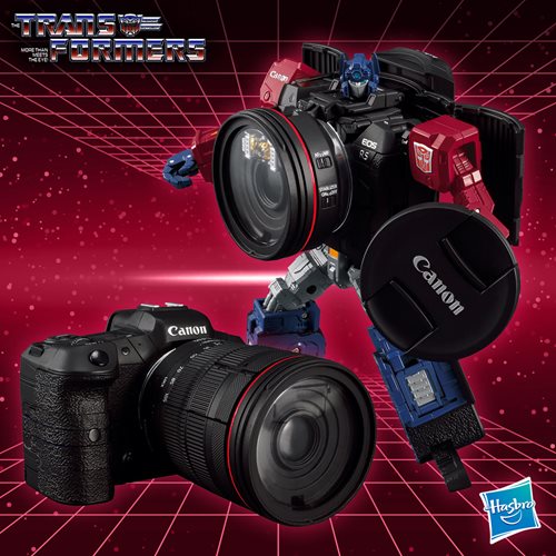Transformers x Canon Camera Optimus Prime R5